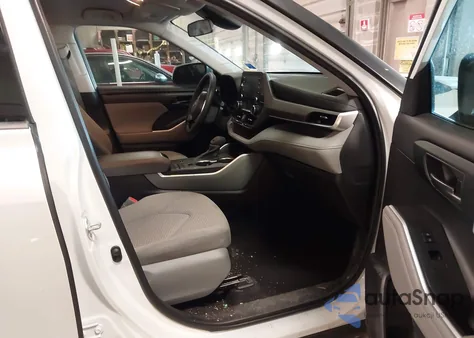 2022 Toyota Highlander L from USA, damaged, VIN 5TDCZRAH4NS121209